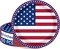 50pcs 4th of July 9" Heavy-Duty Paper Plates – Stars & Stripes Party Dinnerware Set (50 Pack)